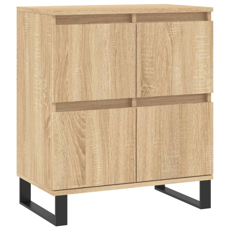 vidaXL Συρταριέρα Sonoma Δρυς 60x35x70 εκ. Επεξεργασμένο Ξύλο