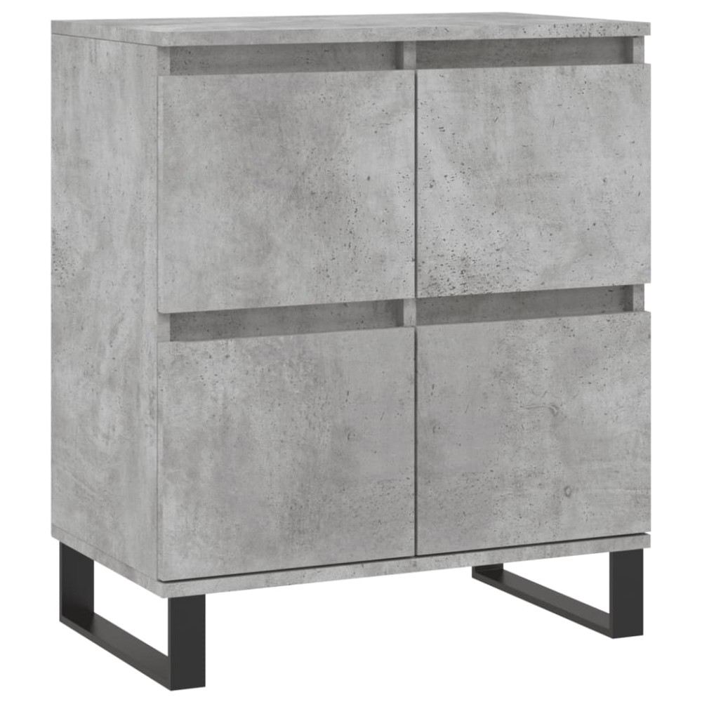 vidaXL Ντουλάπι Γκρι Σκυροδέματος 60x35x70 εκ. Επεξεργασμένο Ξύλο