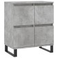 vidaXL Ντουλάπι Γκρι Σκυροδέματος 60x35x70 εκ. Επεξεργασμένο Ξύλο