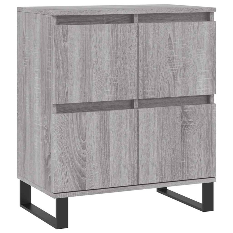 vidaXL Ντουλάπι Γκρι Sonoma 60x35x70 εκ. από Επεξεργασμένο Ξύλο