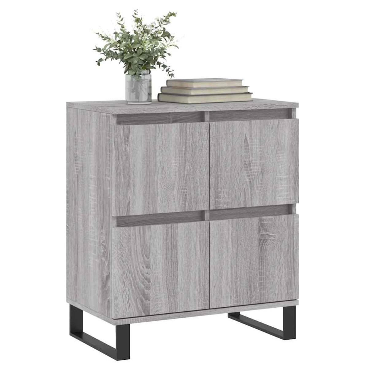 vidaXL Ντουλάπι Γκρι Sonoma 60x35x70 εκ. από Επεξεργασμένο Ξύλο