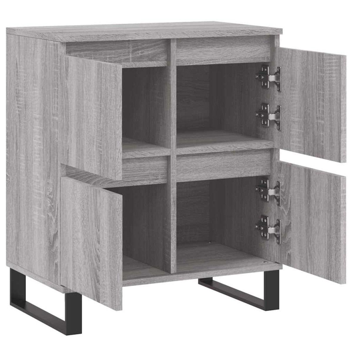 vidaXL Ντουλάπι Γκρι Sonoma 60x35x70 εκ. από Επεξεργασμένο Ξύλο