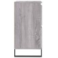 vidaXL Ντουλάπι Γκρι Sonoma 60x35x70 εκ. από Επεξεργασμένο Ξύλο