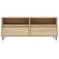 vidaXL Έπιπλο Τηλεόρασης Sonoma Δρυς 100 x 34,5 x 44,5 εκ. Επεξ. Ξύλο