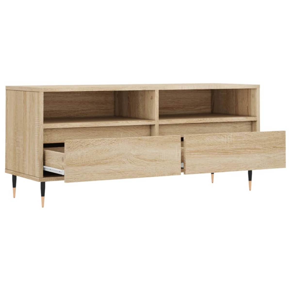 vidaXL Έπιπλο Τηλεόρασης Sonoma Δρυς 100 x 34,5 x 44,5 εκ. Επεξ. Ξύλο