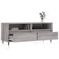vidaXL Έπιπλο Τηλεόρασης Γκρι Sonoma 100x34,5x44,5 εκ. Επεξεργ. Ξύλο