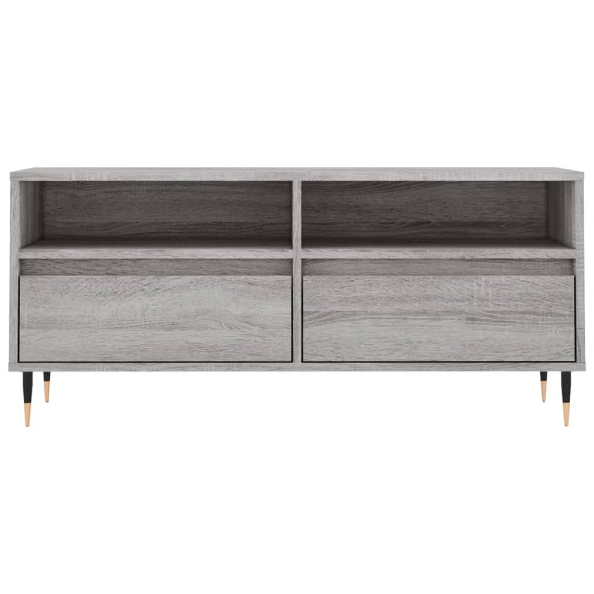 vidaXL Έπιπλο Τηλεόρασης Γκρι Sonoma 100x34,5x44,5 εκ. Επεξεργ. Ξύλο