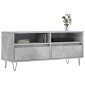 vidaXL Έπιπλο Τηλεόρασης Γκρι Σκυρ. 100 x 34,5 x 44,5 εκ. Επεξ. Ξύλο