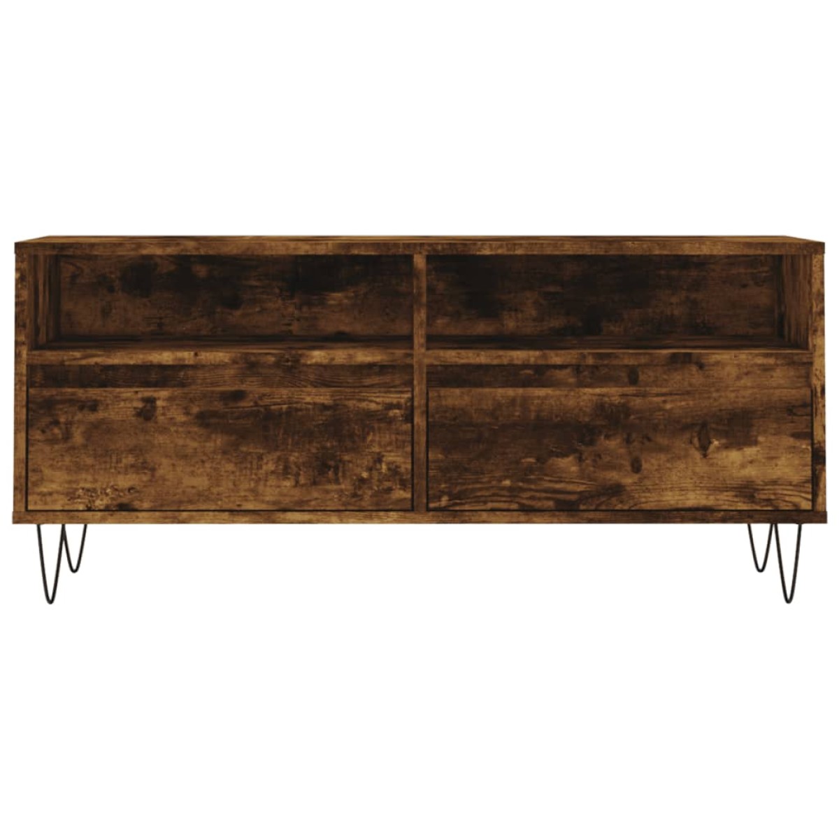 vidaXL Έπιπλο Τηλεόρασης Καπνιστή Δρυς 100x34,5x44,5 εκ. Επεξ. Ξύλο