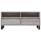 vidaXL Έπιπλο Τηλεόρασης Γκρι Sonoma 100x34,5x44,5 εκ. Επεξεργ. Ξύλο