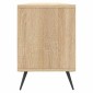 vidaXL Έπιπλο Τηλεόρασης Sonoma Δρυς 150x30x44,5 εκ. Επεξ. Ξύλο