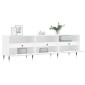 vidaXL Έπιπλο Τηλεόρασης Λευκό 150x30x44,5 εκ. Επεξεργασμένο Ξύλο