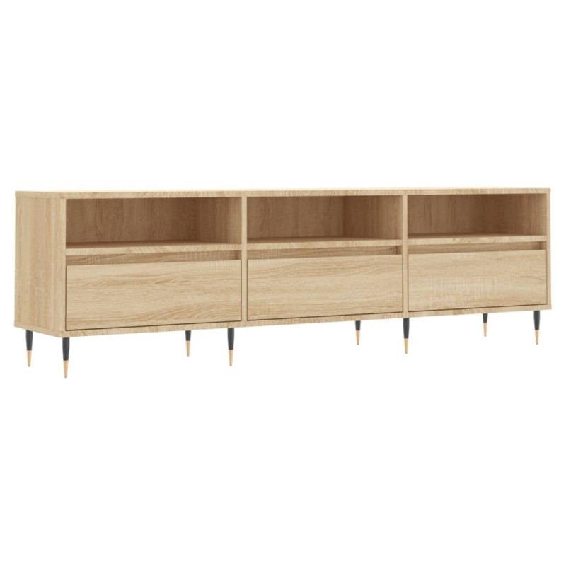 vidaXL Έπιπλο Τηλεόρασης Sonoma Δρυς 150x30x44,5 εκ. Επεξ. Ξύλο