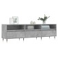 vidaXL Έπιπλο Τηλεόρασης Γκρι Σκυρ. 150x30x44,5 εκ. Επεξ. Ξύλο