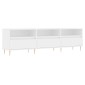 vidaXL Έπιπλο Τηλεόρασης Λευκό 150x30x44,5 εκ. Επεξεργασμένο Ξύλο