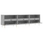 vidaXL Έπιπλο Τηλεόρασης Γκρι Σκυρ. 150x30x44,5 εκ. Επεξ. Ξύλο