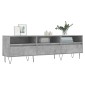 vidaXL Έπιπλο Τηλεόρασης Γκρι Σκυρ. 150x30x44,5 εκ. Επεξ. Ξύλο