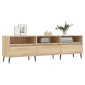 vidaXL Έπιπλο Τηλεόρασης Sonoma Δρυς 150x30x44,5 εκ. Επεξ. Ξύλο