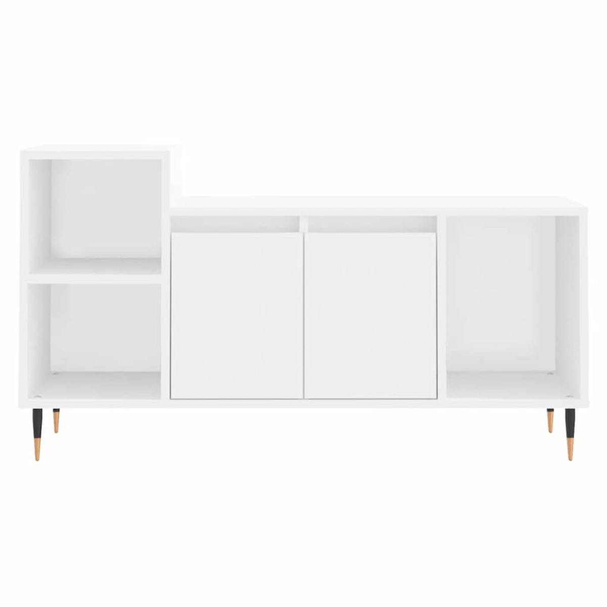 vidaXL Έπιπλο Τηλεόρασης Λευκό 100 x 35 x 55 εκ. Επεξεργασμένο Ξύλο