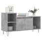 vidaXL Έπιπλο Τηλεόρασης Γκρι Σκυρ. 100x35x55 εκ. Επεξ. Ξύλο