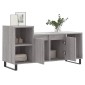 vidaXL Έπιπλο Τηλεόρασης Γκρι Sonoma 100x35x55 εκ. από Επεξεργ. Ξύλο
