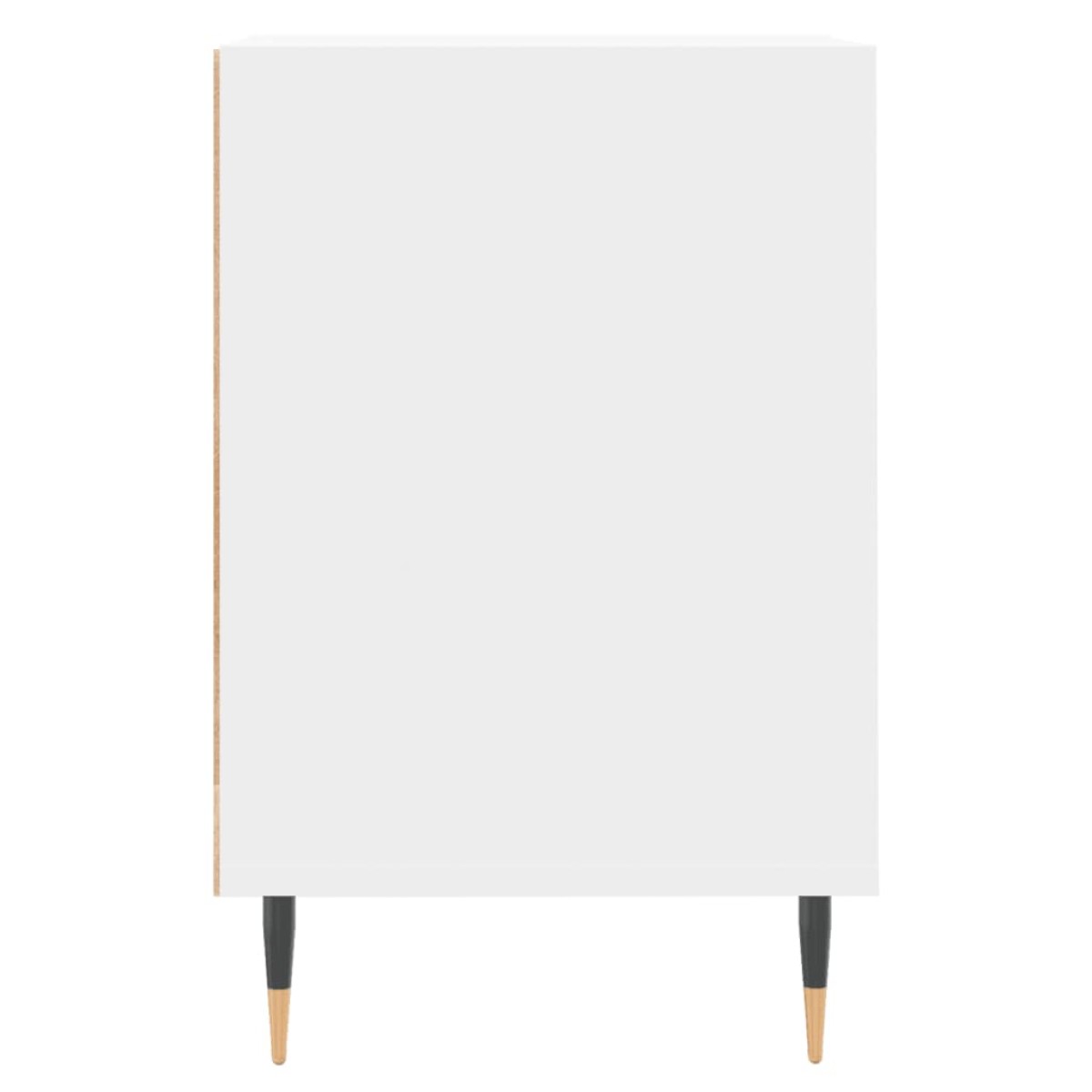 vidaXL Έπιπλο Τηλεόρασης Λευκό 160 x 35 x 55 εκ. Επεξεργασμένο Ξύλο
