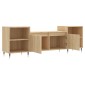 vidaXL Έπιπλο Τηλεόρασης Sonoma Δρυς 160x35x55 εκ. Επεξ. Ξύλο