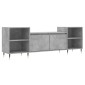 vidaXL Έπιπλο Τηλεόρασης Γκρι Σκυρ. 160x35x55 εκ. Επεξ. Ξύλο