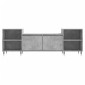 vidaXL Έπιπλο Τηλεόρασης Γκρι Σκυρ. 160x35x55 εκ. Επεξ. Ξύλο