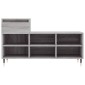 vidaXL Παπουτσοθήκη Γκρι Sonoma 102x36x60 εκ. από Επεξεργασμένο Ξύλο