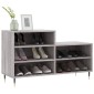 vidaXL Παπουτσοθήκη Γκρι Sonoma 102x36x60 εκ. από Επεξεργασμένο Ξύλο