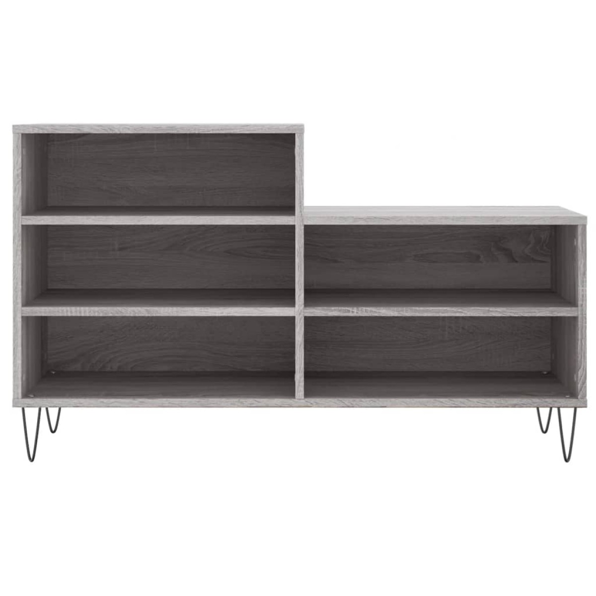 vidaXL Παπουτσοθήκη Γκρι Sonoma 102x36x60 εκ. από Επεξεργασμένο Ξύλο