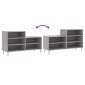 vidaXL Παπουτσοθήκη Γκρι Sonoma 102x36x60 εκ. από Επεξεργασμένο Ξύλο