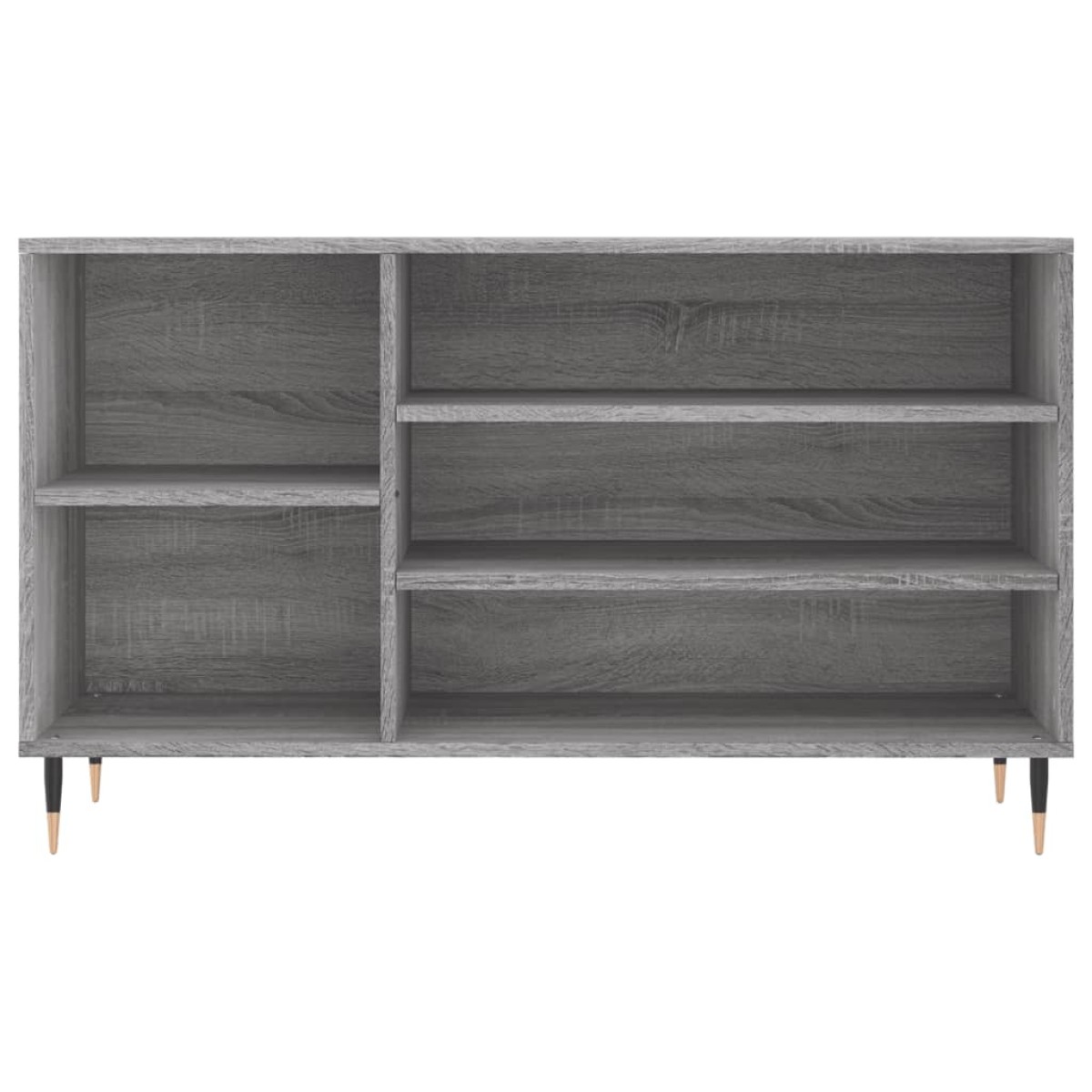 vidaXL Παπουτσοθήκη Γκρι Sonoma 102x36x60 εκ. από Επεξεργασμένο Ξύλο
