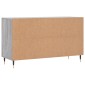 vidaXL Παπουτσοθήκη Γκρι Sonoma 102x36x60 εκ. από Επεξεργασμένο Ξύλο