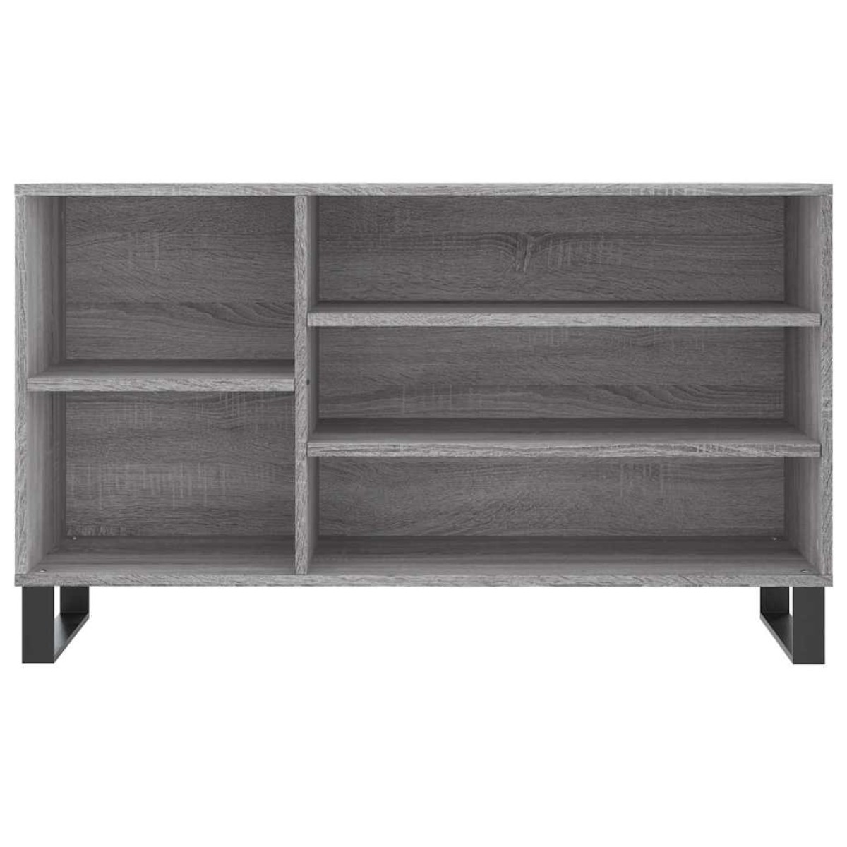 vidaXL Παπουτσοθήκη Γκρι Sonoma 102x36x60 εκ. από Επεξεργασμένο Ξύλο