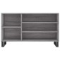 vidaXL Παπουτσοθήκη Γκρι Sonoma 102x36x60 εκ. από Επεξεργασμένο Ξύλο