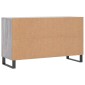 vidaXL Παπουτσοθήκη Γκρι Sonoma 102x36x60 εκ. από Επεξεργασμένο Ξύλο