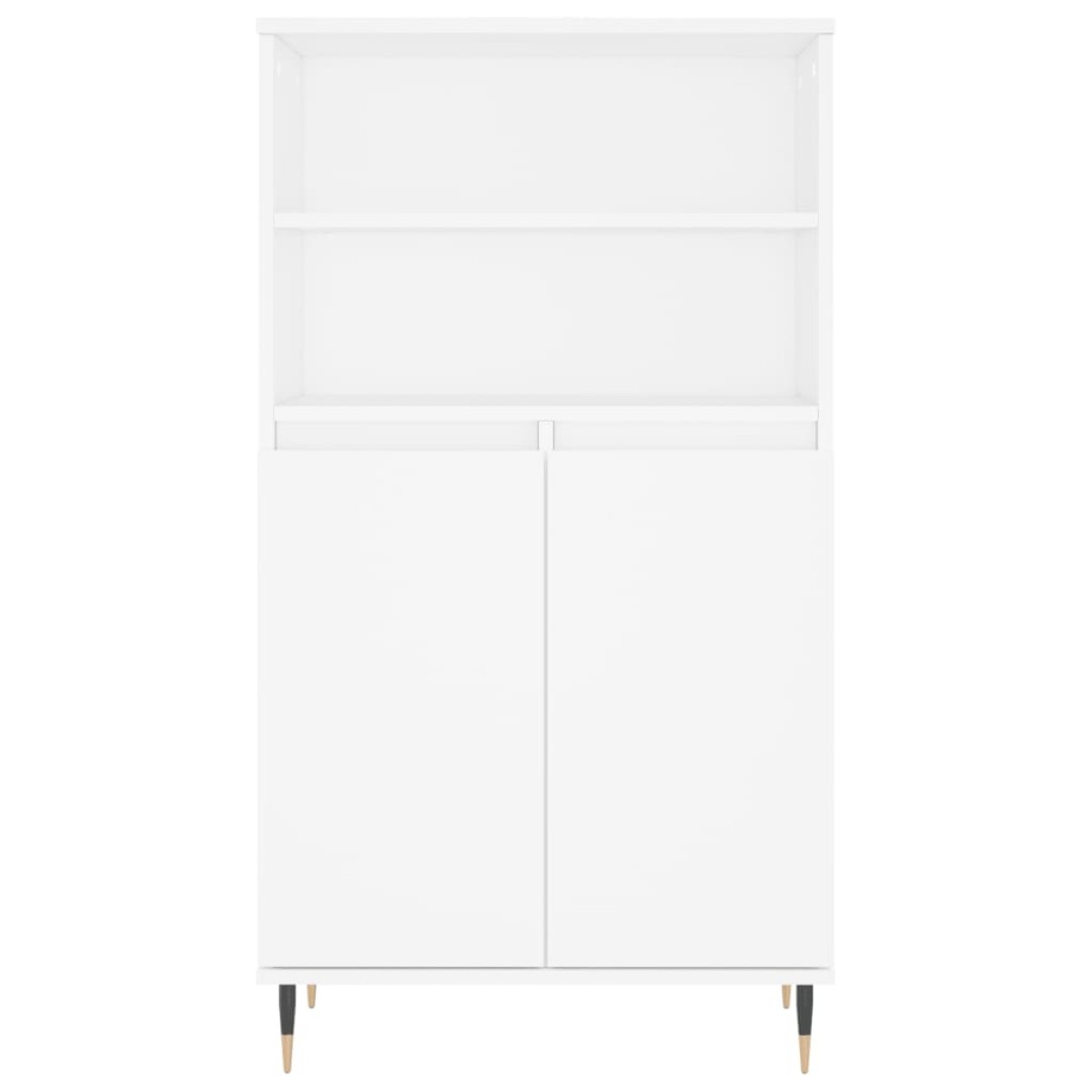 vidaXL Ντουλάπι Λευκό 60 x 36 x 110 εκ. από Επεξεργασμένο Ξύλο