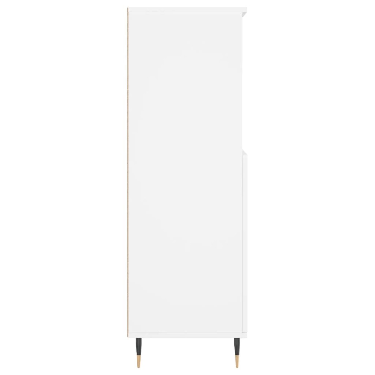 vidaXL Ντουλάπι Λευκό 60 x 36 x 110 εκ. από Επεξεργασμένο Ξύλο