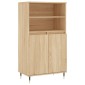 vidaXL Ντουλάπι Sonoma Δρυς 60 x 36 x 110 εκ. από Επεξεργασμένο Ξύλο