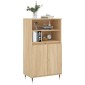 vidaXL Ντουλάπι Sonoma Δρυς 60 x 36 x 110 εκ. από Επεξεργασμένο Ξύλο