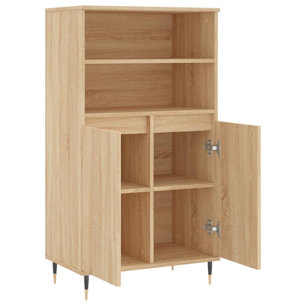 vidaXL Ντουλάπι Sonoma Δρυς 60 x 36 x 110 εκ. από Επεξεργασμένο Ξύλο