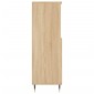 vidaXL Ντουλάπι Sonoma Δρυς 60 x 36 x 110 εκ. από Επεξεργασμένο Ξύλο