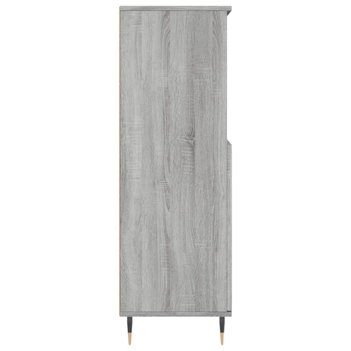 vidaXL Ντουλάπι Γκρι Sonoma 60 x 36 x 110 εκ. από Επεξεργασμένο Ξύλο