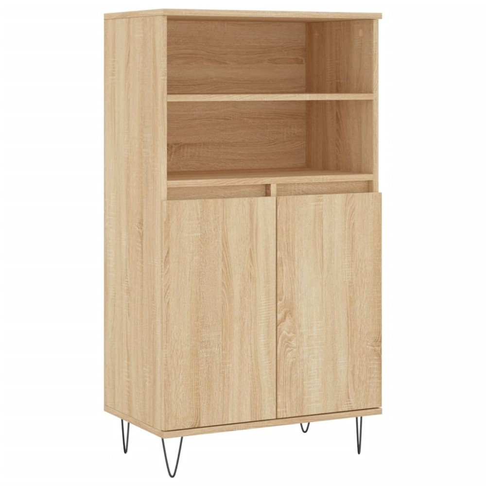 vidaXL Ντουλάπι Sonoma Δρυς 60 x 36 x 110 εκ. από Επεξεργασμένο Ξύλο