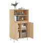 vidaXL Ντουλάπι Sonoma Δρυς 60 x 36 x 110 εκ. από Επεξεργασμένο Ξύλο