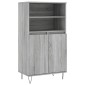 vidaXL Ντουλάπι Γκρι Sonoma 60 x 36 x 110 εκ. από Επεξεργασμένο Ξύλο