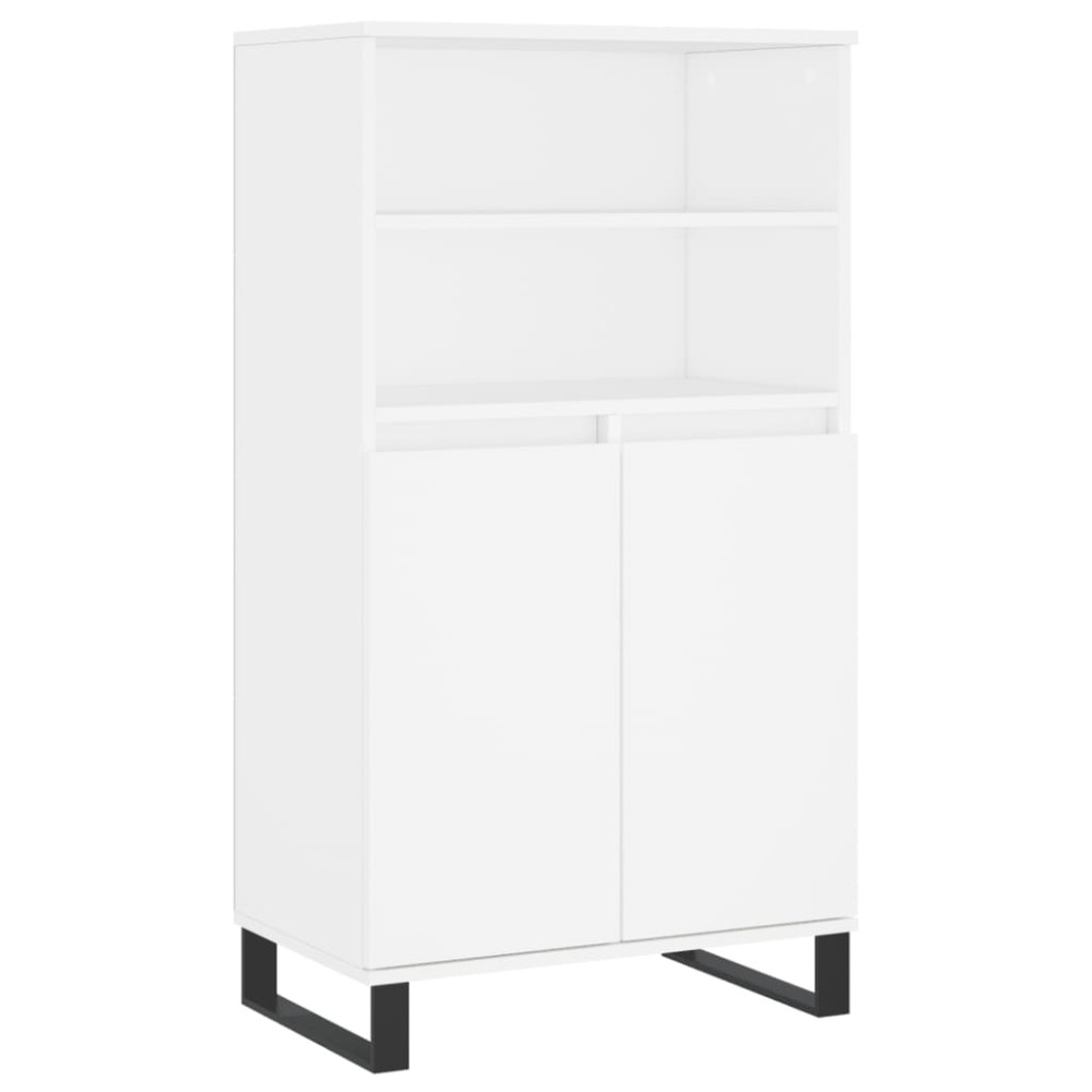 vidaXL Ντουλάπι Λευκό 60 x 36 x 110 εκ. από Επεξεργασμένο Ξύλο