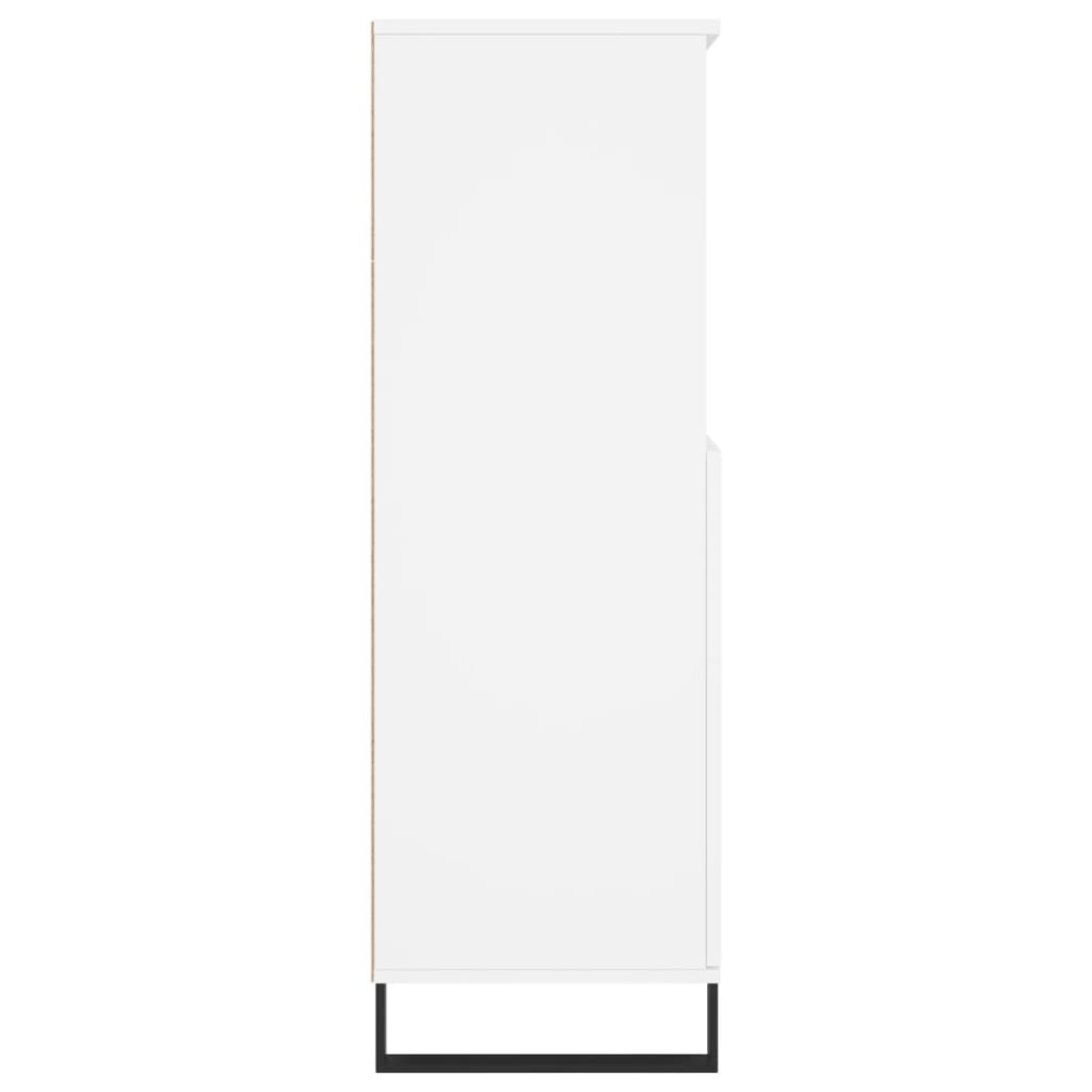 vidaXL Ντουλάπι Λευκό 60 x 36 x 110 εκ. από Επεξεργασμένο Ξύλο